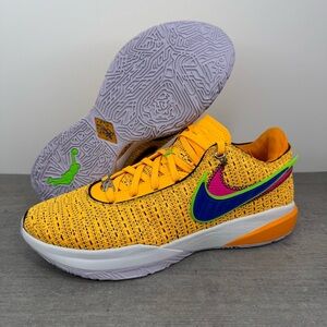 Nike LeBron James 20 XX Basketball Sneakers DJ5423-801 Men's Size 10.5